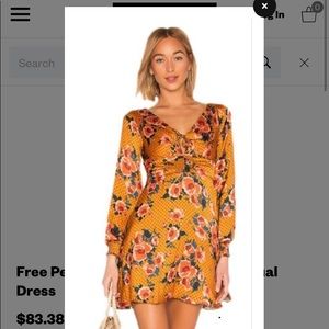 Free People morning light mini dress